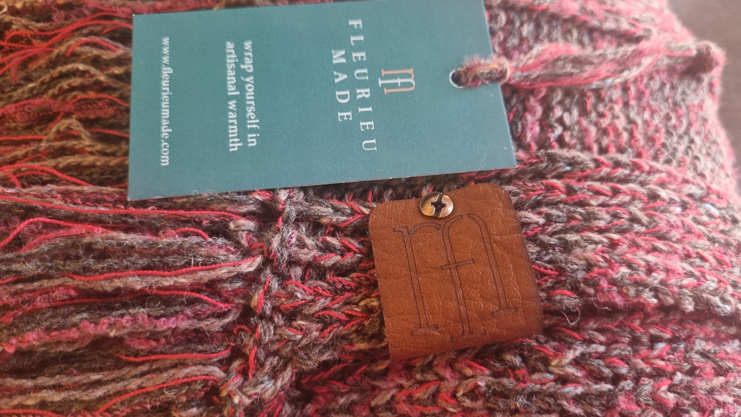 Milano-English Rib Fringed Scarf
