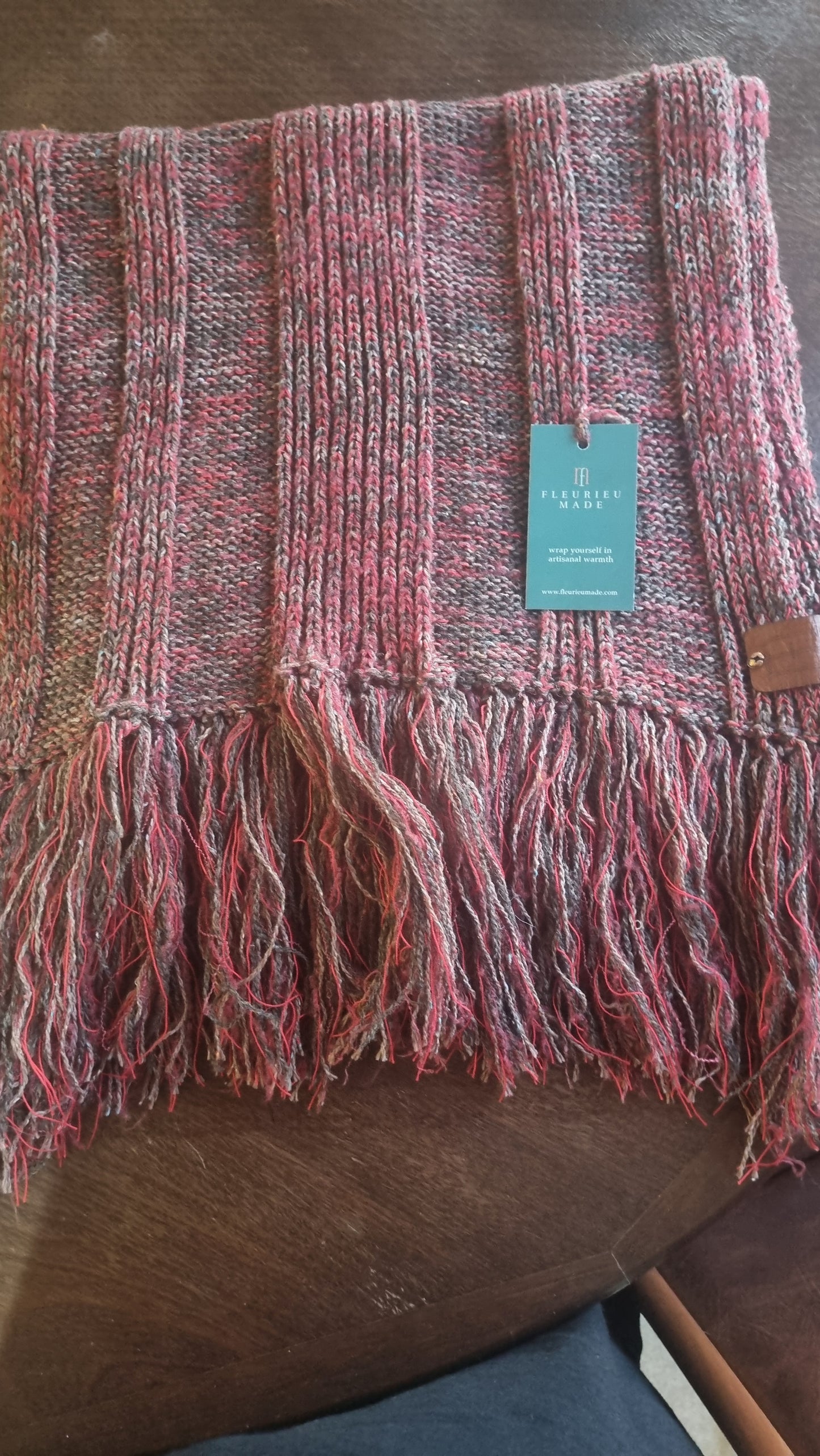 Milano-English Rib Fringed Scarf