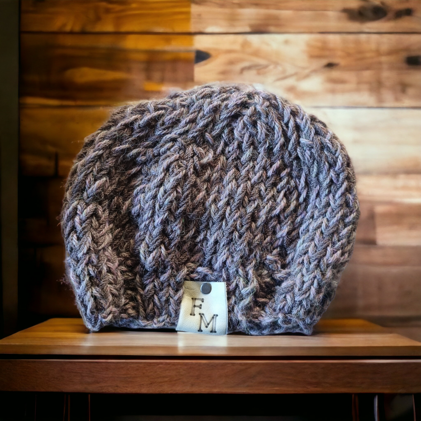 Hand-Knit Woollen Beanie