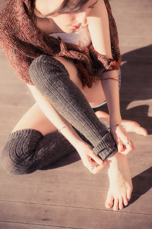 Fine Knit Legwarmers