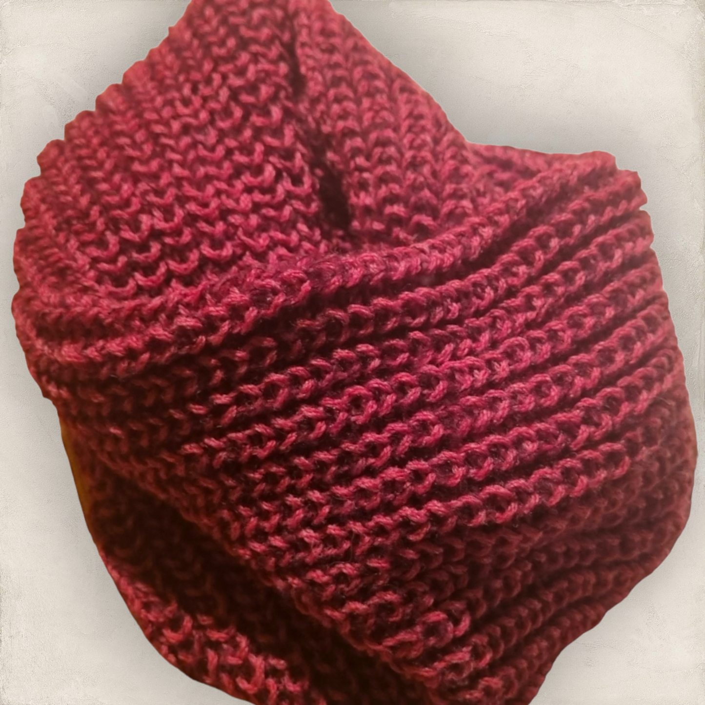 Chunky Knit Rib Cowl